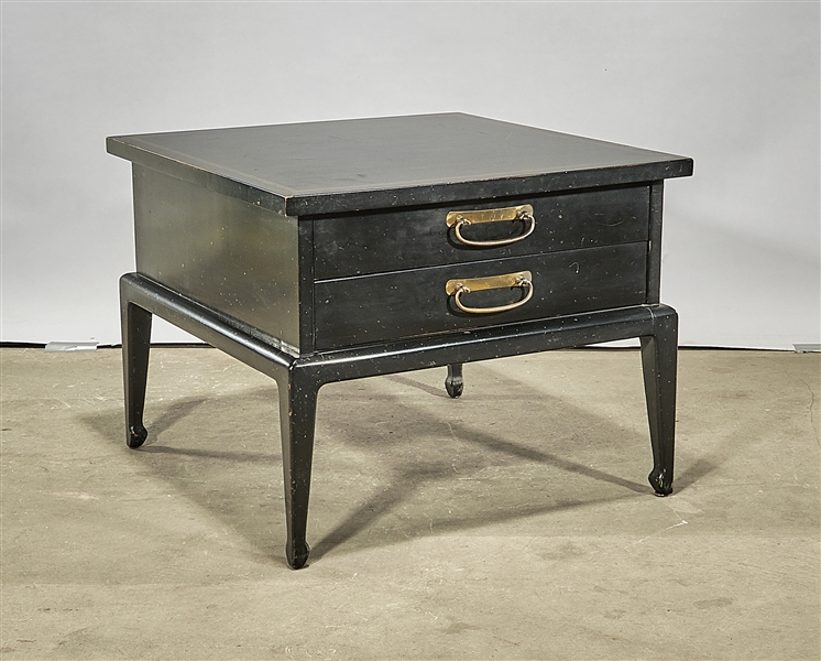 Black Chinese Low Table