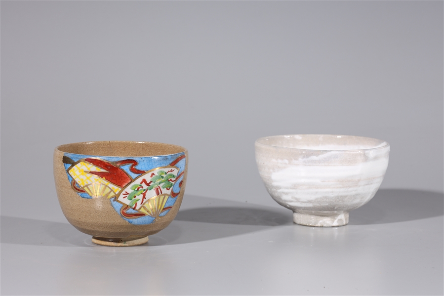 Two Glazed Chinese Ceramic Bowls