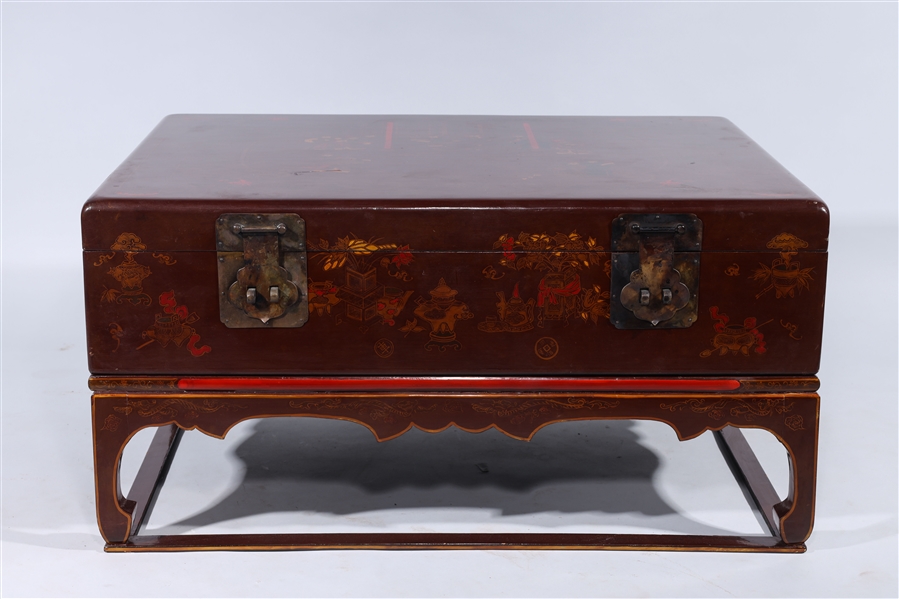 Large Chinese Lacquer Chest