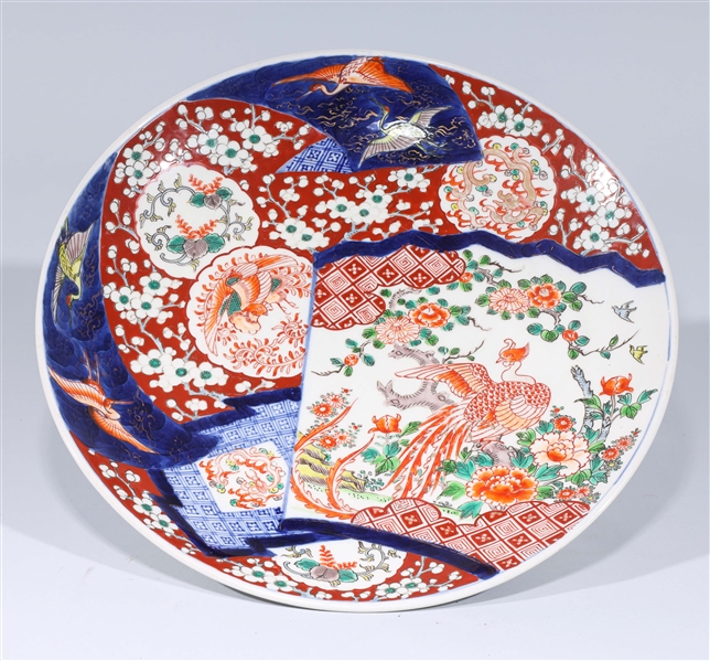 Large Antique Japanese Imari Dish