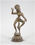 Brass Female Hindu Figure