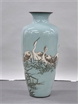 Massive Antique Japanese Cloisonné enamel Vase