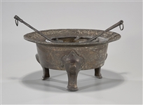 Korean Bronze Tripod Cooking Vessel
