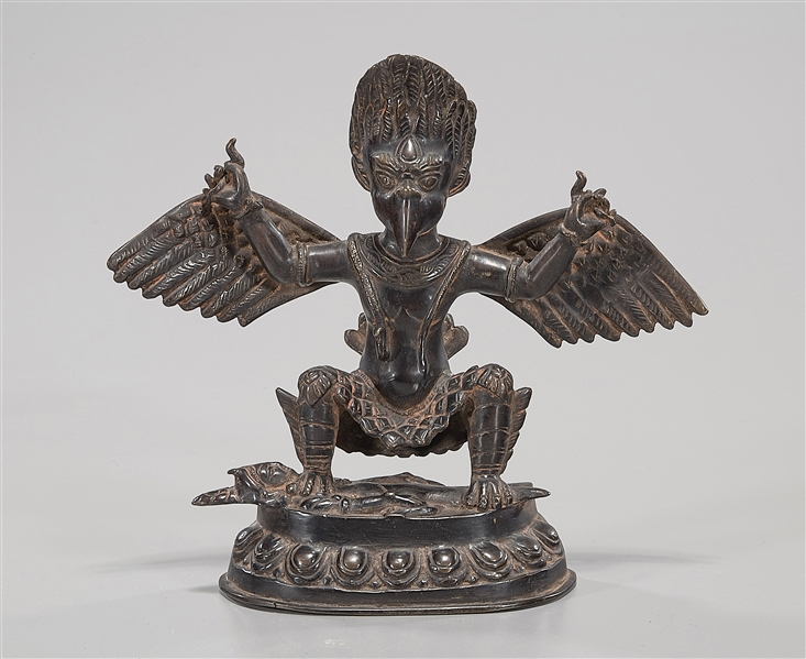 Sino-Tibetan Bronze Garuda