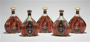 Five Bottles of Courvoisier XO Cognac