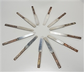Set of Twelve Japanese Knives