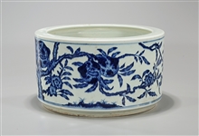 Chinese Blue and White Porcelain Basin