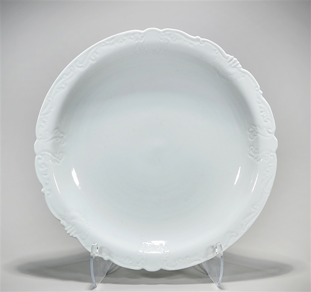 Chinese White Porcelain Charger