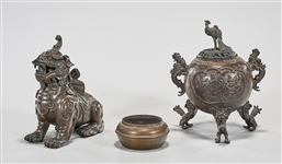 Three Various Chinese Bronzes