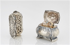 Group of Antique Rings and Silver Acoutrement
