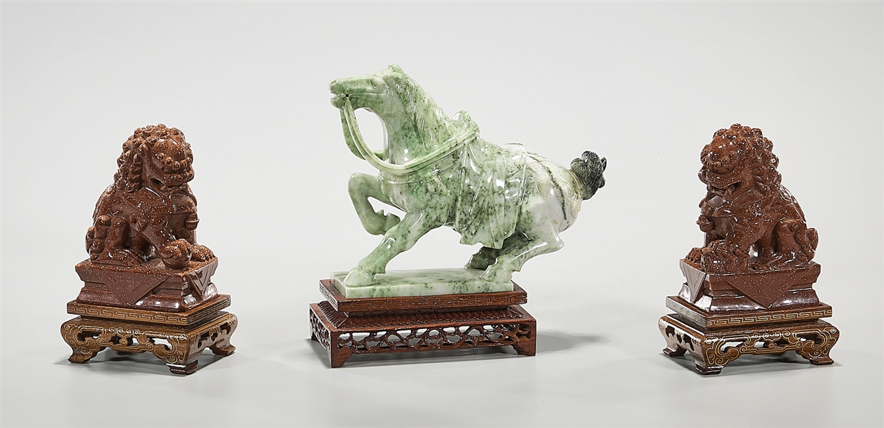 Chinese Carved Animal Group