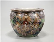 Chinese Enameled Porcelain Fishbowl