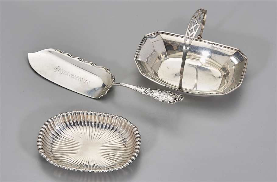 Three Sterling Silver Service Pieces