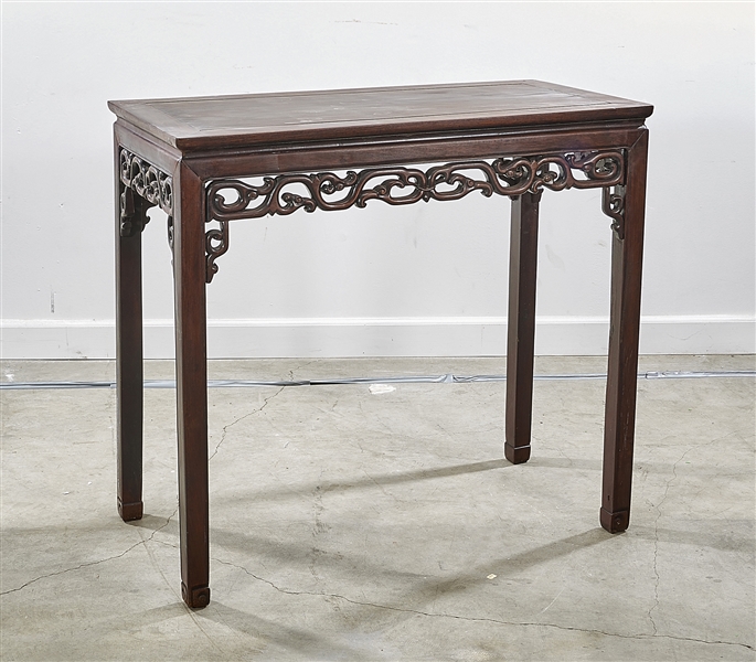 Chinese Hard Wood Short Altar Table