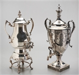 Two Silver Plate Vessels