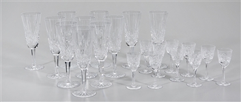 Two Groups of Waterford Crystal Glasses