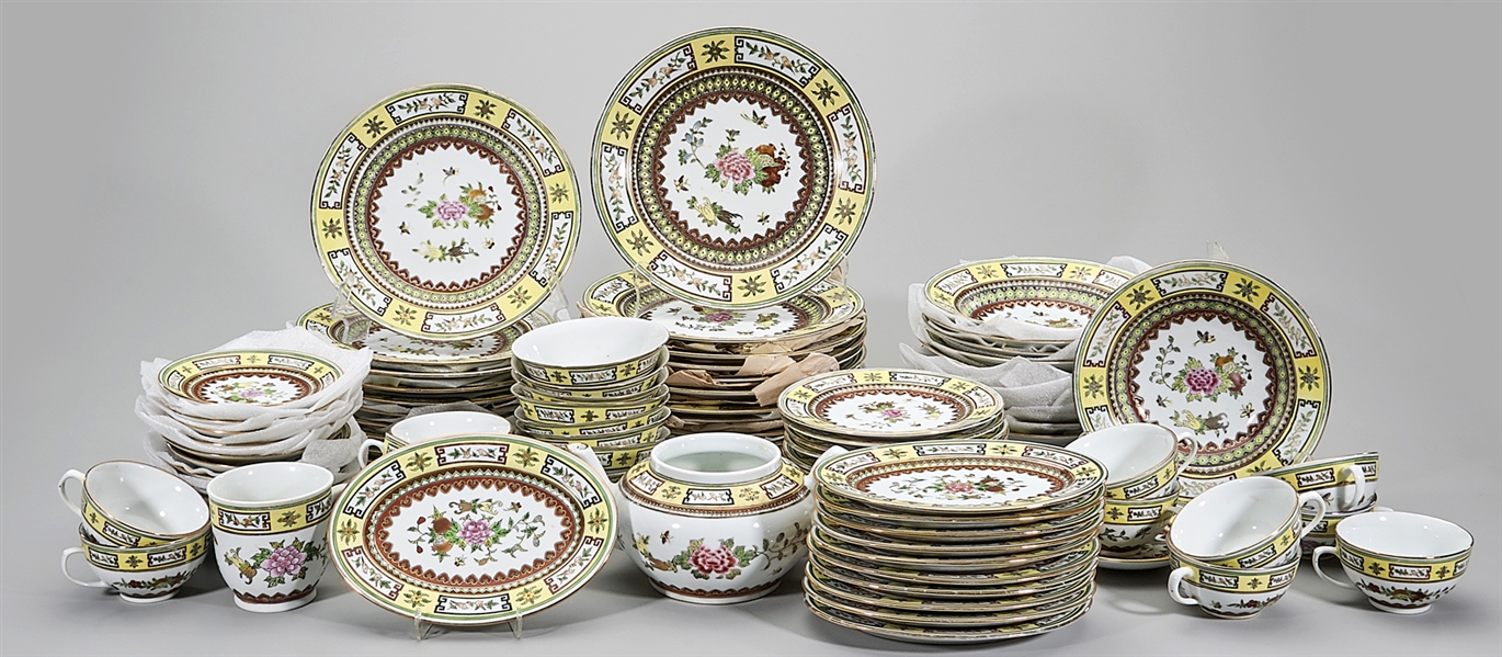 Large Set of Chinese Porcelain Dinnerware
