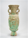 Chinese Green Glazed Ceramic Urn