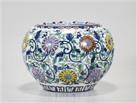 Chinese Doucai Porcelain Water Pot
