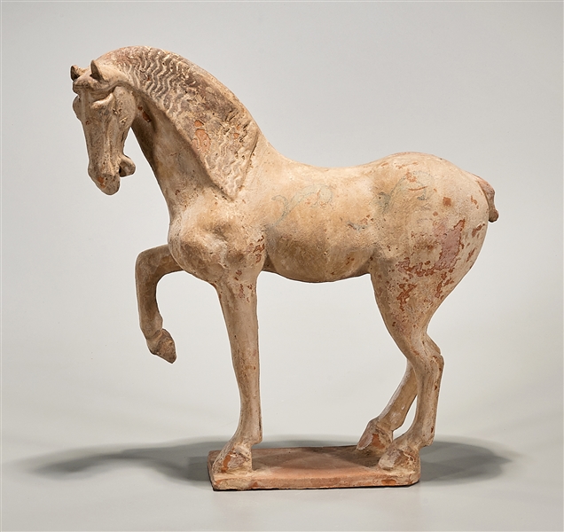 Chinese Painted Pottery Horse
