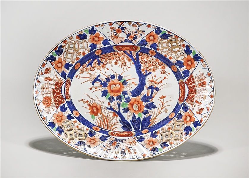 Japanese-Style Porcelain Platter