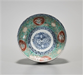 Japanese Enameled Porcelain Bowl
