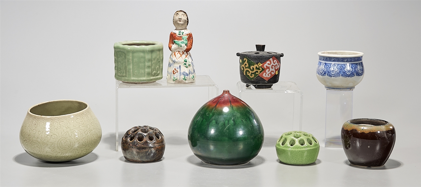 Group of Various Japanese Ceramics