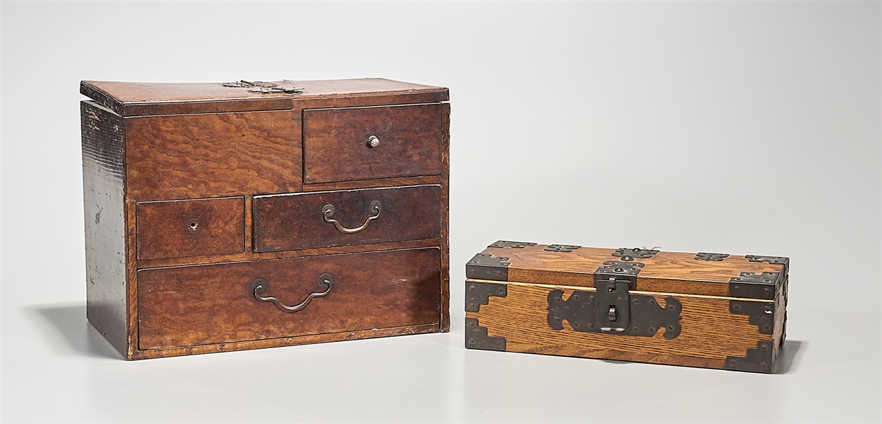 Antique Japanese Scholars Box 