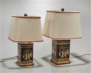 Two Japanese Lamps