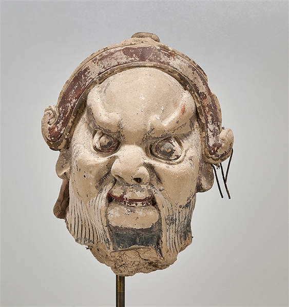 Japanese Pottery Head