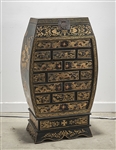 Chinese Painted Multi-Drawer Cabinet