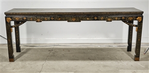 Chinese Gilt and Painted Wood Altar Table