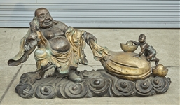 Chinese Bronze Budhai