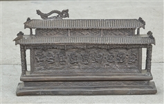 Chinese Bronze Architectural Model