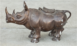 Chinese Bronze Rhinoceros
