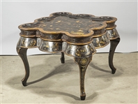 Chinese Painted Wood Table