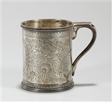 19th Century Tiffany & Co English Sterling Cup