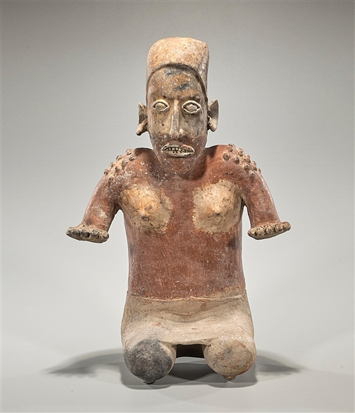 Pre-Columbian Jalisco Female Seated Figure