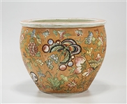 Chinese Enameled Porcelain Jardiniere