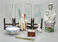 Group of Various Chinese Objects
