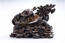 Chinese Metal Dragon Turtle