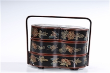 Chinese Stacking Lacquer Boxes