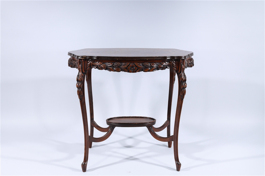 French Antique High Tea Table 