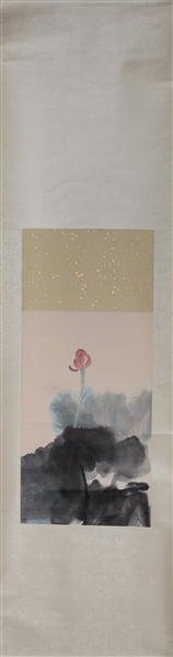 Chinese Paper Scroll 