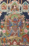 Sino-Tibetan Painted Thangka