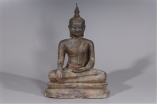 Southeast Asian Bronze Buddha