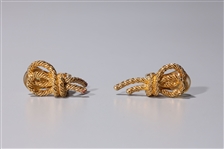 Pair of Christian Dior Clip-On Earrings
