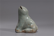 Korean Celadon Glazed Rabbit-Form Water Dropper