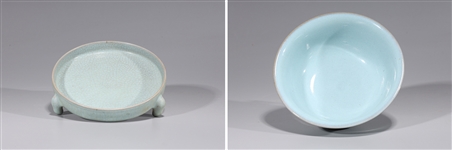 Group of Two Chinese Early Style Ceramics