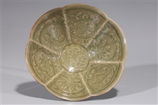 Chinese Yuan Style Celadon Glaze Dish